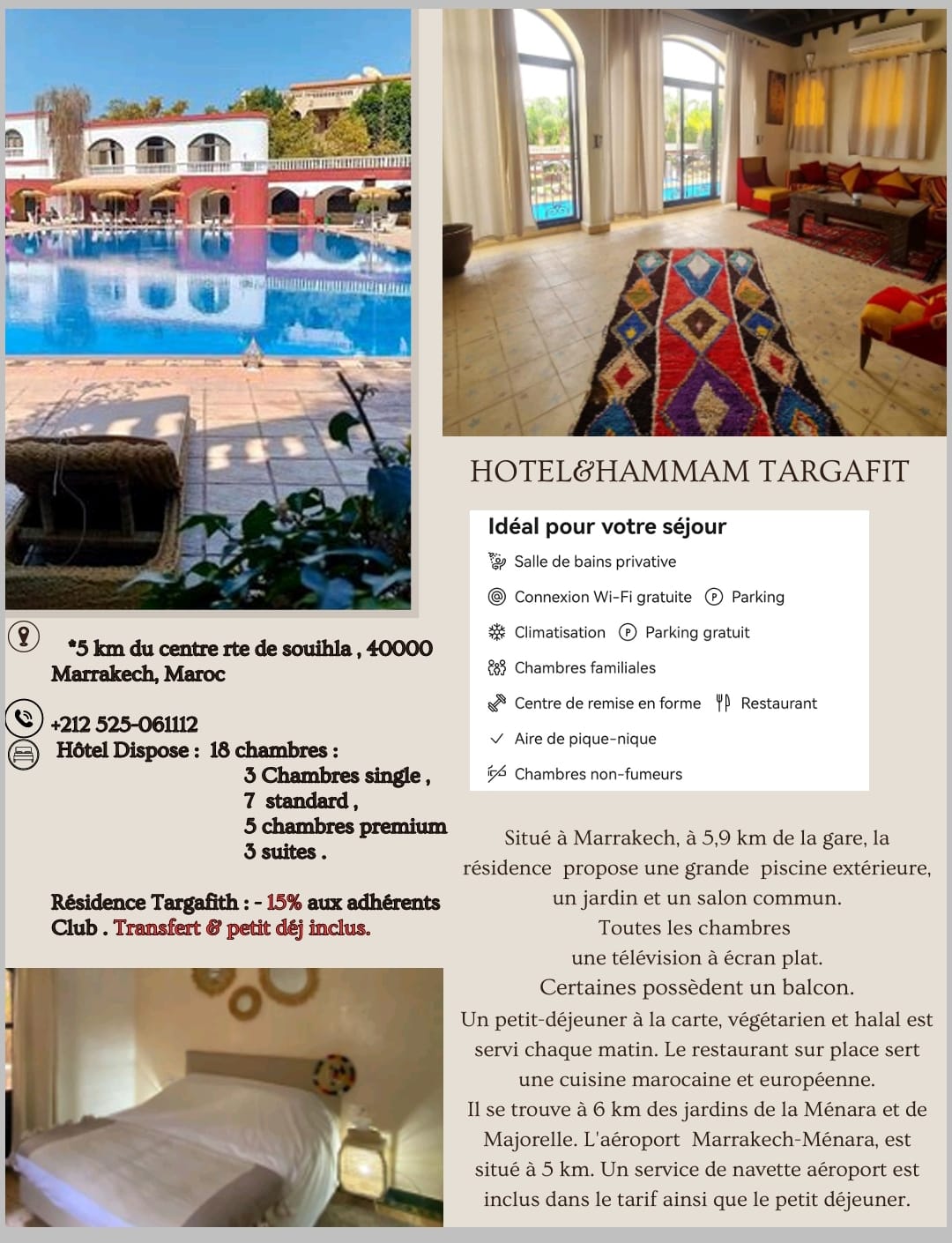 HOTEL & HAMMAM TARGAFIT